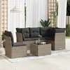 Image de VidaXL Salon de jardin - Gris