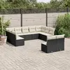 Image de vidaXL Salon de jardin 11 pcs
