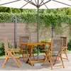Image de vidaXL Chaises de jardin inclinables lot de 4