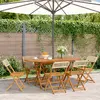 Image de vidaXL Chaises de jardin pliantes - Lot de 6 - Beige
