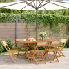 Image de vidaXL Chaises de jardin pliantes avec tissu beige