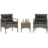 Image de VIDA XL Ensemble Salon de jardin - 3 pcs