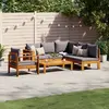 Image de vidaXL Salon de jardin 5 pcs - Bois d'acacia