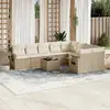 Image de vidaXL Salon de jardin - Beige