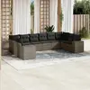 Image de vidaXL Salon de jardin 10 pièces