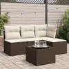 Image de vidaXL Salon de jardin 5 pcs