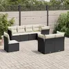 Image de vidaXL Salon de jardin 8 pcs avec coussins