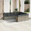Image de vidaXL Salon de jardin - Gris