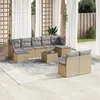 Image de vidaXL Salon de jardin - Beige