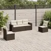 Image de Salon de Jardin vidaXL - Marron Résine Tressée