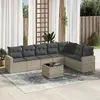 Image de VIDAXL Salon de jardin 8 pcs - Gris clair