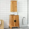 Image de vidaXL Ensemble meubles salle de bain 2 pcs - Bois de pin massif