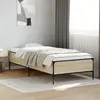 Image de vidaXL Cadre de lit sans matelas chêne sonoma 90x190 cm