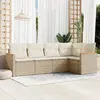 Image de Salon de jardin vidaXL - Beige