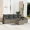 Image de VIDAXL Salon de jardin 6 pcs - Gris