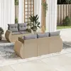 Image de VidaXL Ensemble de Jardin 6 Pièces - Beige