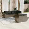 Image de VidaXL Salon de Jardin 7 pcs - Gris