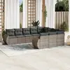 Image de VidaXL Ensemble de Jardin 10 Pièces - Gris
