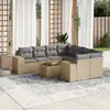Image de VidaXL Salon de jardin - Beige