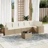 Image de vidaXL Salon de jardin 7 pcs