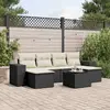 Image de vidaXL Salon de jardin 7 pièces avec coussins