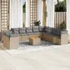 Image de Salon 12 Pièces vidaXL - Mélange Beige