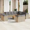 Image de Salon 14 Pièces vidaXL - Mélange Beige