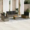 Image de VIDAXL Salon de jardin 8 pcs gris