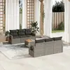 Image de VidaXL Salon de Jardin 7 pcs - Gris