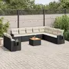 Image de vidaXL Salon de jardin 11pcs