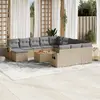 Image de Salon de jardin avec coussins - Mélange beige