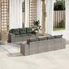 Image de Salon de jardin vidaXL - Gris