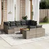 Image de VIDAXL Salon de jardin 10 pcs gris