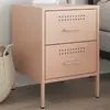Image de vidaXL Table de chevet industrielle - Rose
