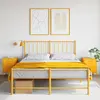 Image de VidaXL Tables de chevet 2 pcs - Jaune moutarde