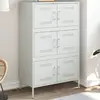 Image de VIDAXL Buffet haut industriel - Blanc