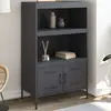 Image de vidaXL Buffet haut - Anthracite