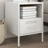 Image de VIDAXL table de chevet 36x39x50,5 cm blanc