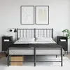 Image de VIDAXL Tables de Chevet 2 pcs Noir