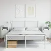 Image de VidaXL Tables de chevet 2pcs - Blanc acier