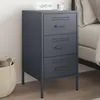 Image de VIDAXL Table de Chevet - Anthracite