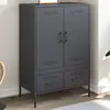 Image de vidaXL Buffet Haut - Anthracite