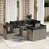 Image de Salon de jardin VIDAXL - Gris clair