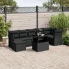 Image de vidaXL Salon de 8 pcs - Noir