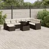 Image de Salon de jardin vidaXL - Marron