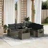 Image de Salon de jardin vidaXL - Gris