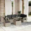 Image de Salon de jardin VIDAXL - Gris clair