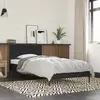 Image de vidaXL Cadre de lit sans matelas noir 90x200 cm