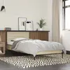 Image de vidaXL Cadre de lit sans matelas chêne sonoma 90x190 cm