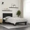 Image de vidaXL Cadre de lit sans matelas noir 75x190 cm